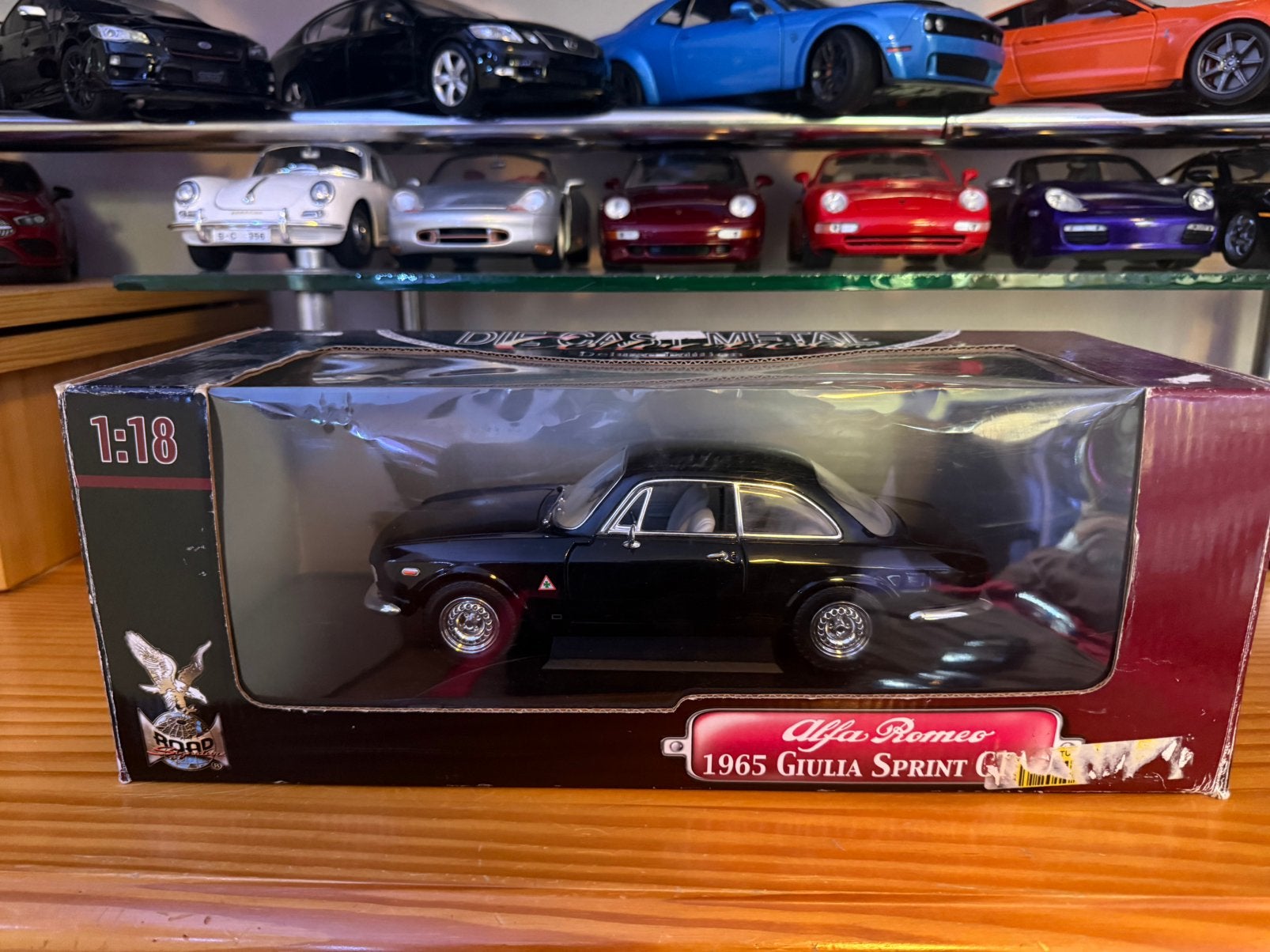 Voiture 1/18, Enlèvement, Comme neuf, Voiture, Burago