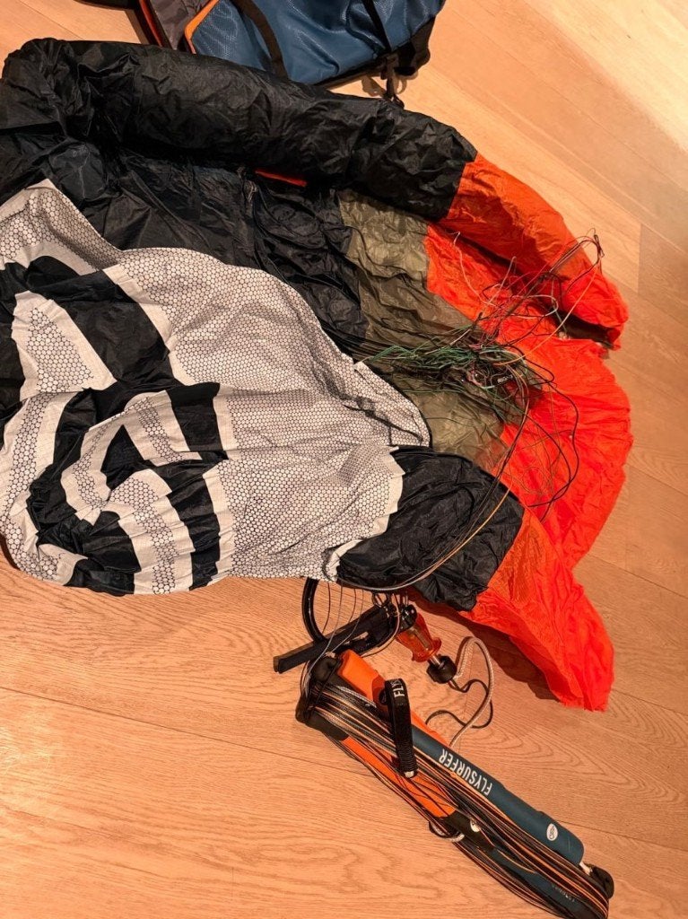 Flysurfer Viron 3 6 m², Geen board, Ophalen of Verzenden, Kite, 6 m²