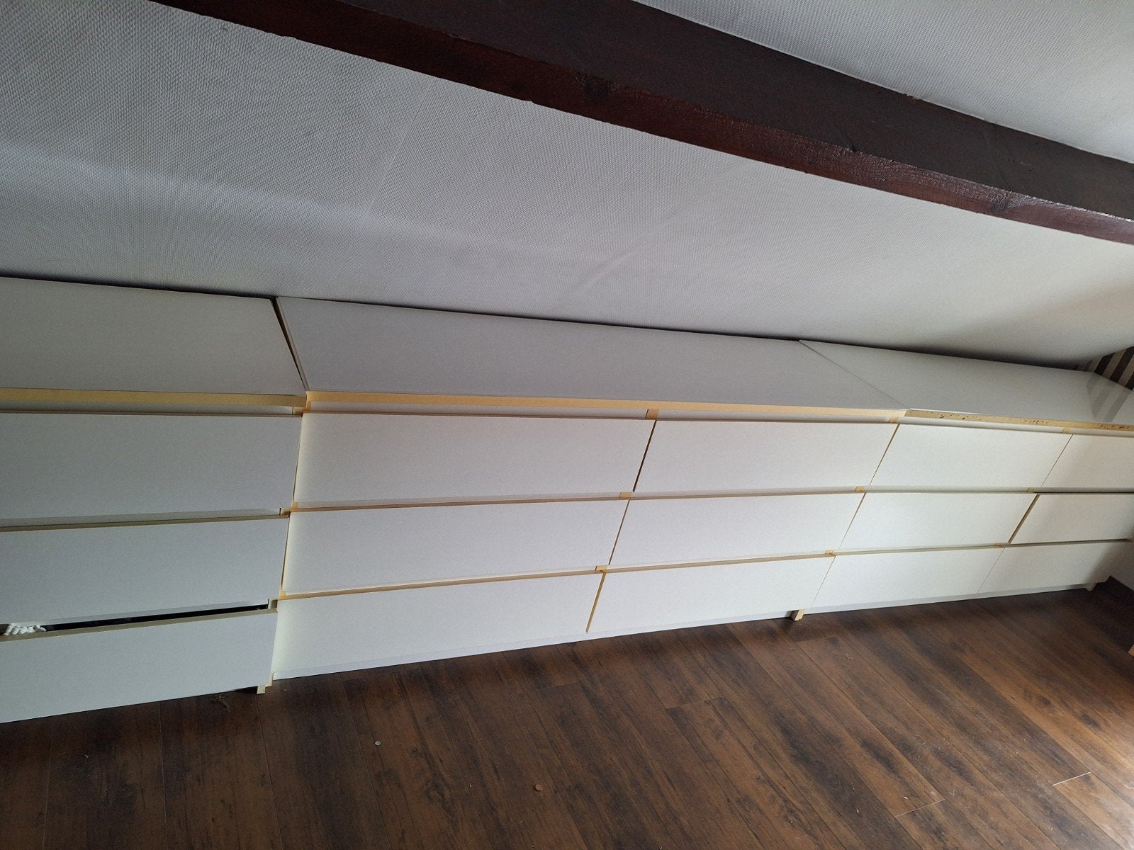 Malm  lade kasten, Huis en Inrichting, Kasten | Ladekasten, Ophalen, Glas