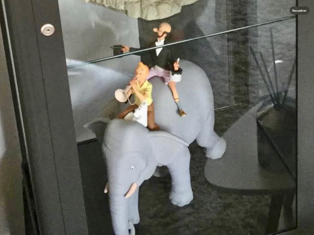 Fariboles Tintin éléphant, Enlèvement ou Envoi, Tintin, Comme neuf