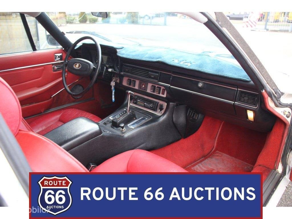 Jaguar XJS V12 | 1976 | Route 66 Auctions, Auto's, Zwart, Bedrijf, Handgeschakeld, Overige carrosserie