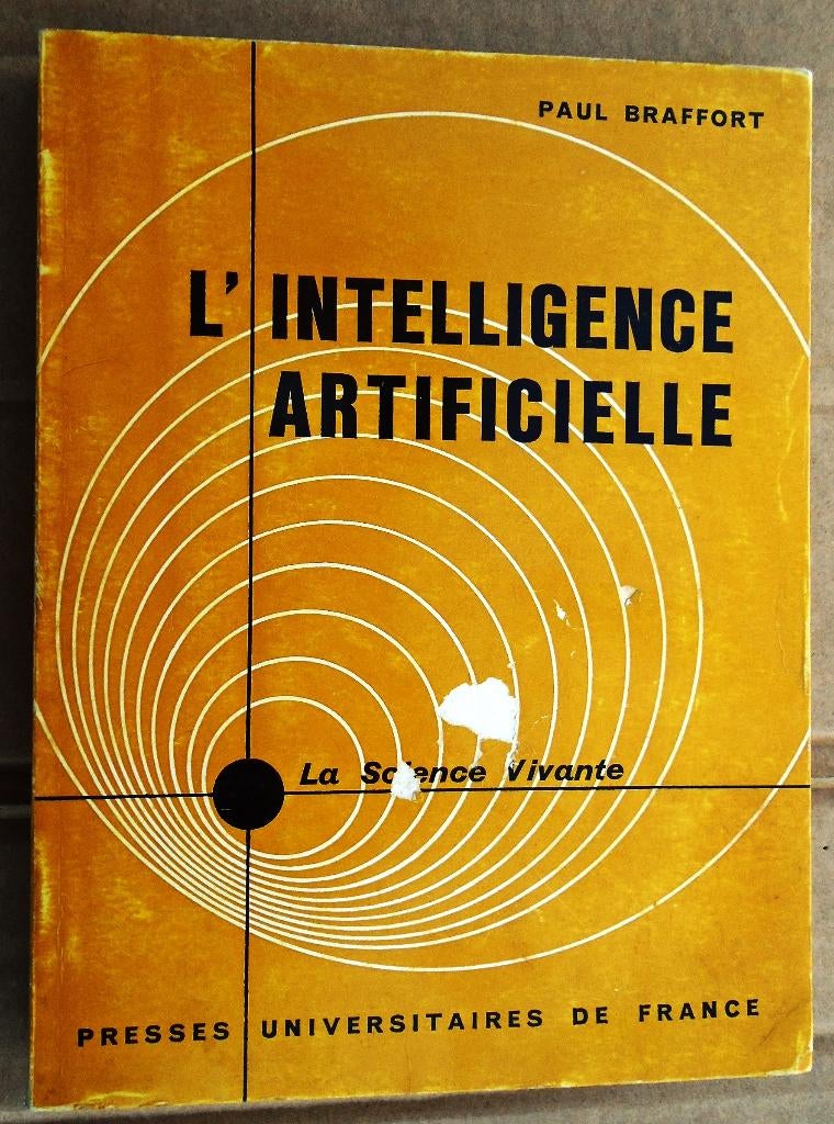 L'Intelligence artificielle - 1968 -Paul Braffort(1923-2018), Paul Louis Braffort (1923-2018), Utilisé, Sciences humaines et sociales