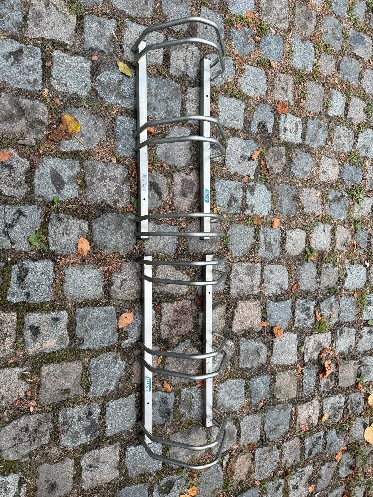 Mottez 2 x 3 fietsenrek face to face grijs metaal, Fietsen en Brommers, Ophalen, Gebruikt, Overige typen, Overige materialen