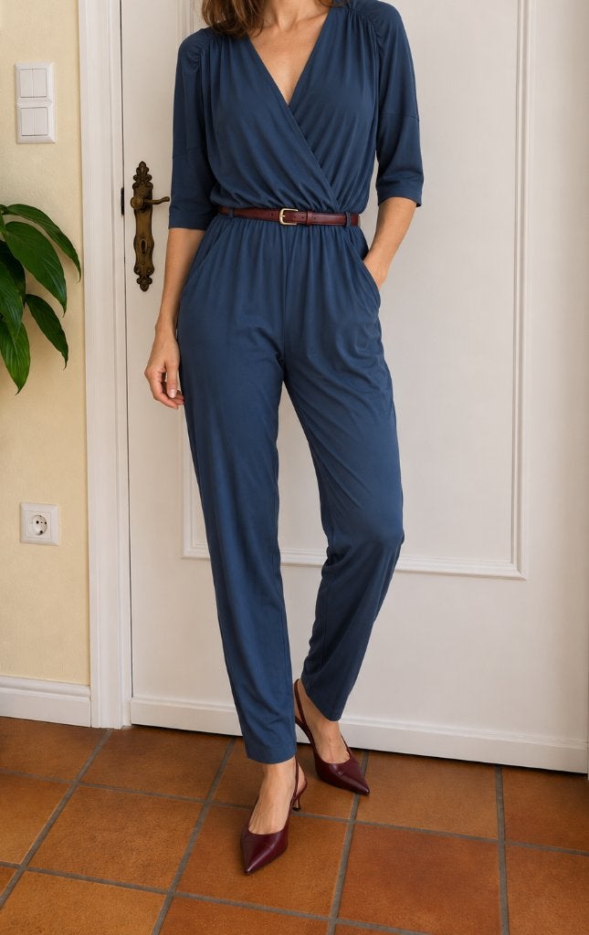 Filippa K blauwe jumpsuit – maat 38/40, Kleding | Dames, Maat 38/40 (M), Filippa k, Blauw, Ophalen of Verzenden