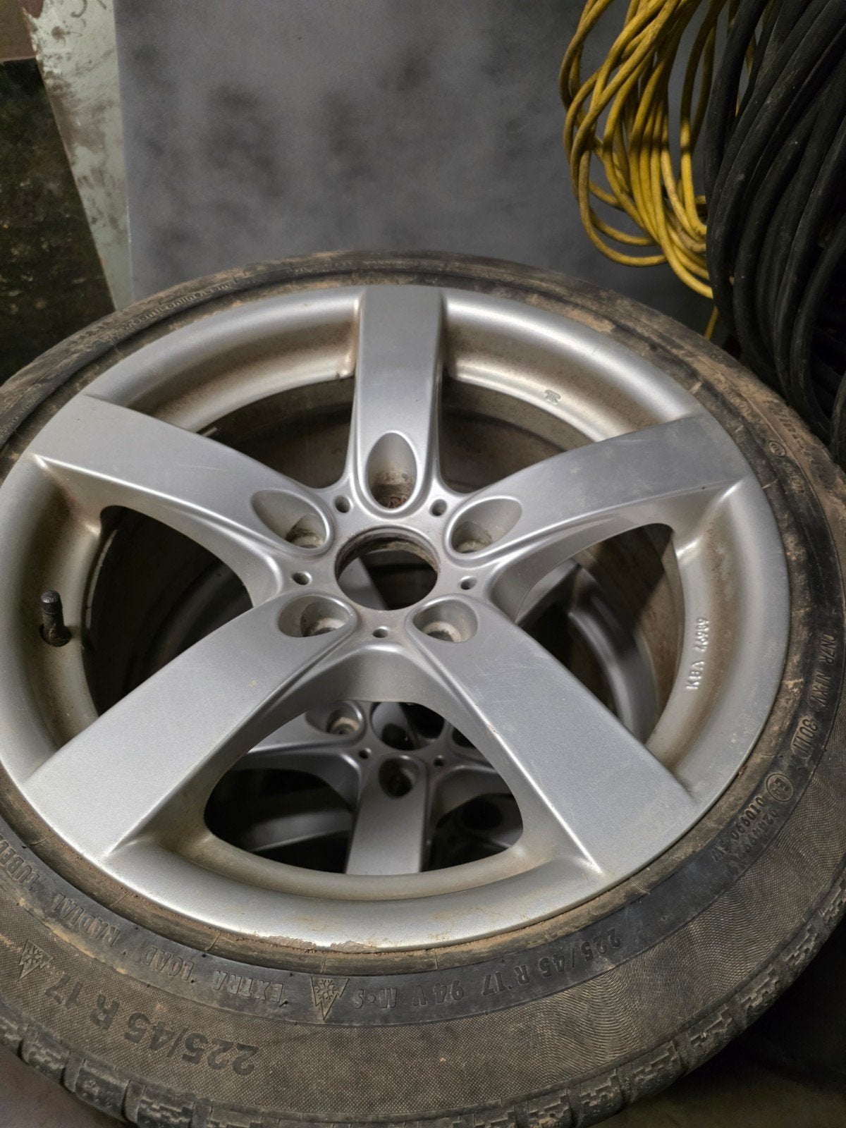 4 jantes 17 pouces BMW 5x120, Autos : Pièces & Accessoires, Pneus et Jantes, Véhicule de tourisme, Pneus été, 17 pouces