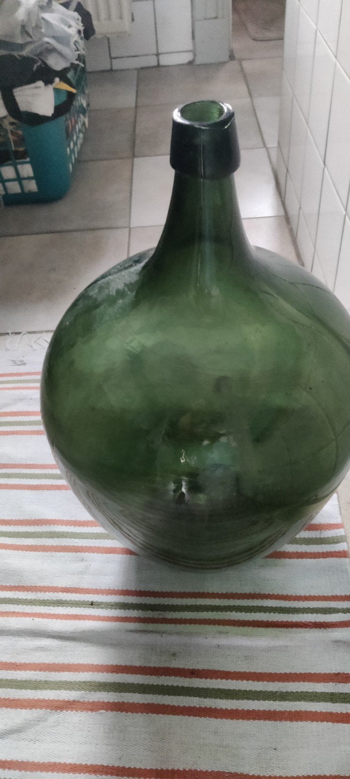 dame jeanne, Maison & Meubles, Accessoires pour la Maison | Vases, Enlèvement, Utilisé, Convient pour l'extérieur, Verre
