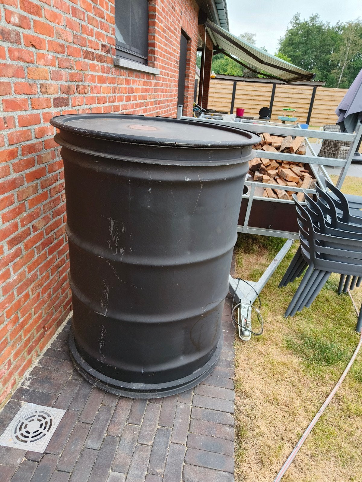 400L vat, Tuin en Terras, Regentonnen, Ophalen