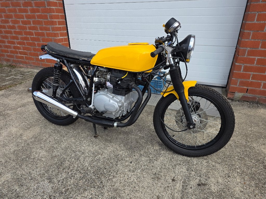 Honda CJ 360 T Cafe Racer project., Motos, Permis Moto A, Occasion, Jusqu'à 11 kW, 2 cylindres