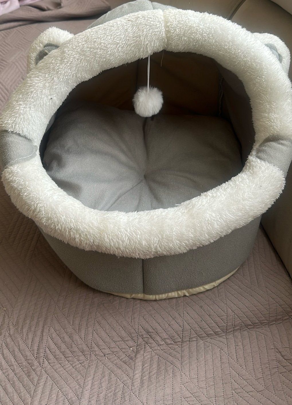 Kattenslaapmandje, Animaux & Accessoires, Paniers pour chats, Enlèvement, Comme neuf