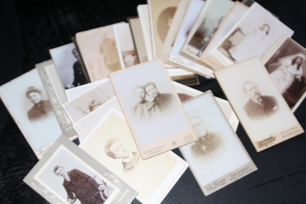 Oude foto's CDV, Verzamelen, Ophalen of Verzenden, Voor 1940, Gebruikt, Foto