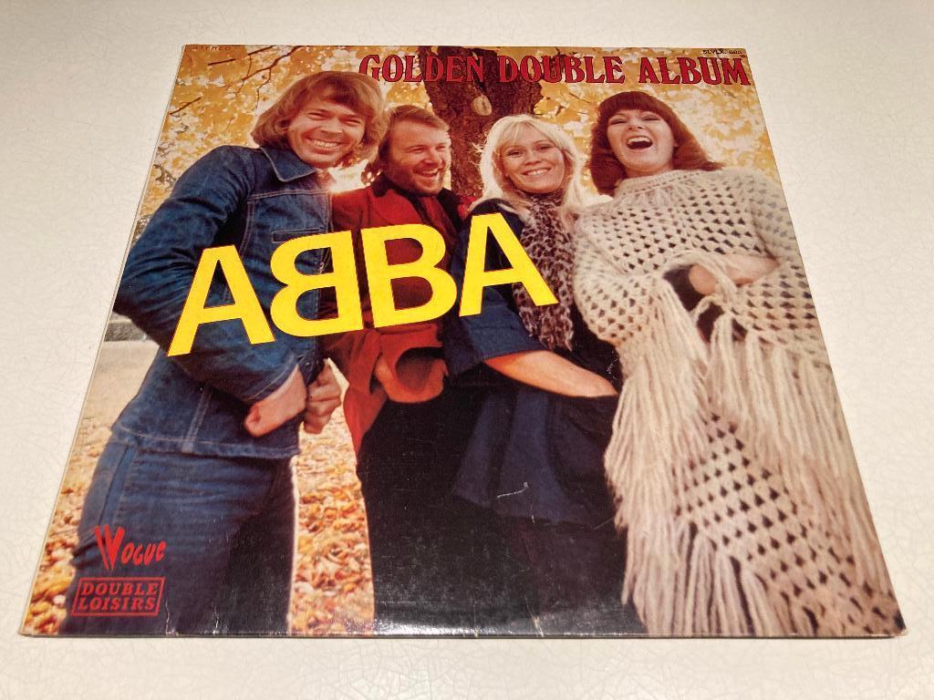 ABBA – Golden Double Album * dubbel LP 1976, Cd's en Dvd's, Gebruikt, Originele persing, Ophalen of Verzenden, 1970 - 1979