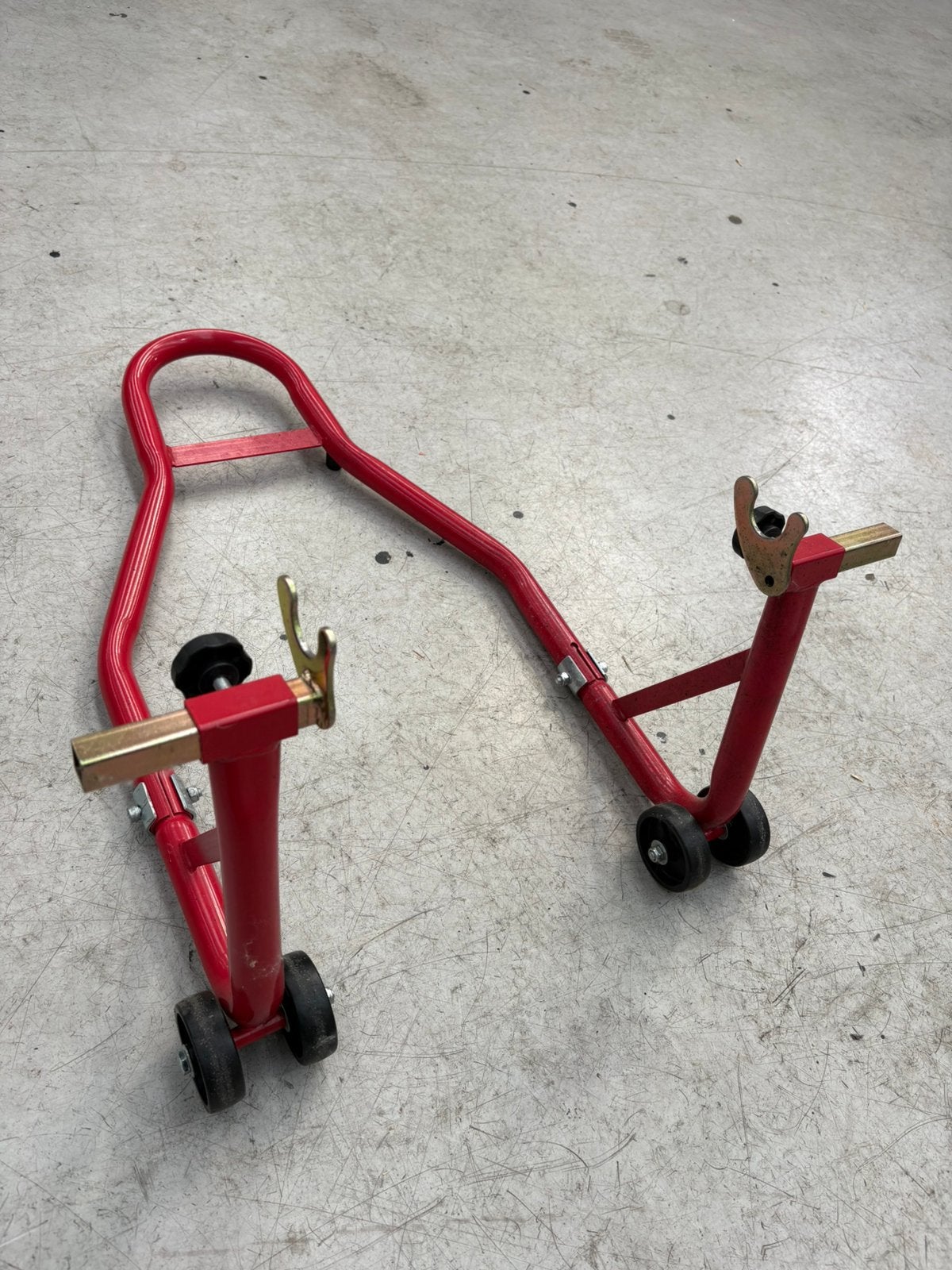 Paddock stand motor, Motos, Enlèvement
