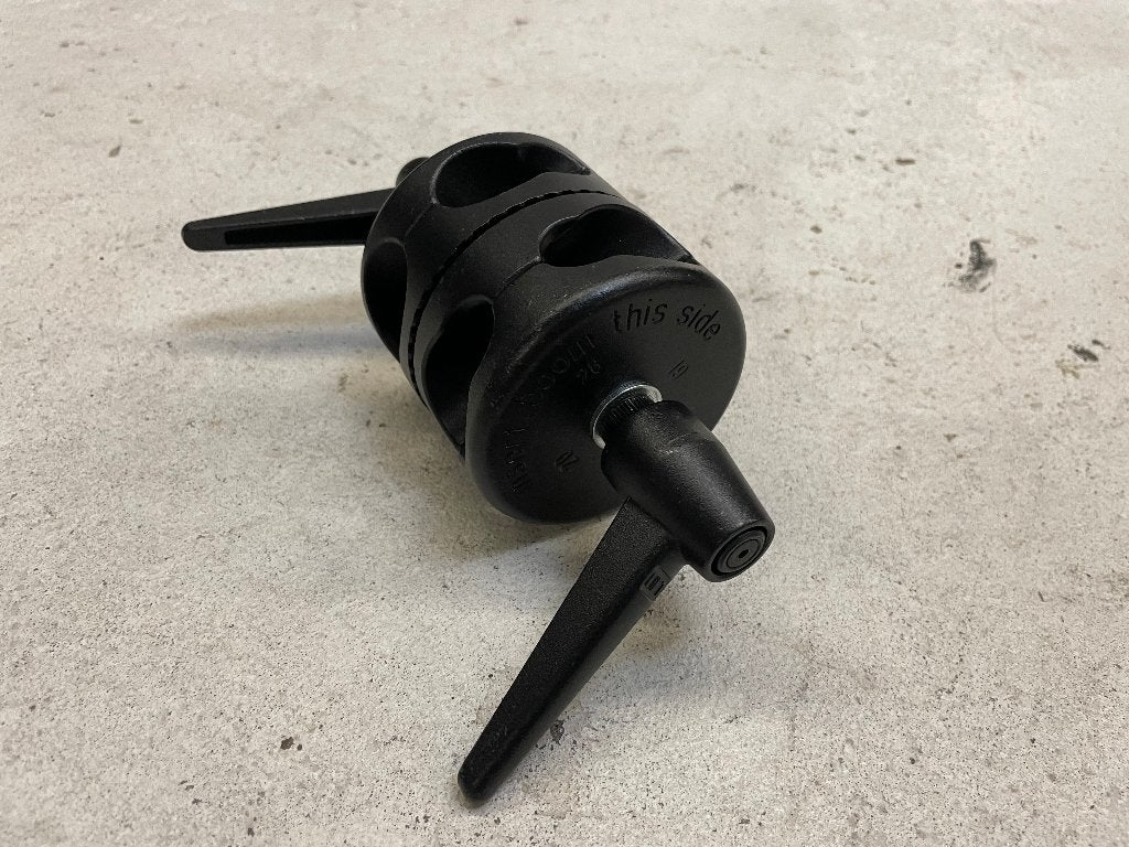 Manfrotto 124 pivoting clamp, TV, Hi-fi & Vidéo, Enlèvement ou Envoi, Utilisé, Autres types, Manfrotto