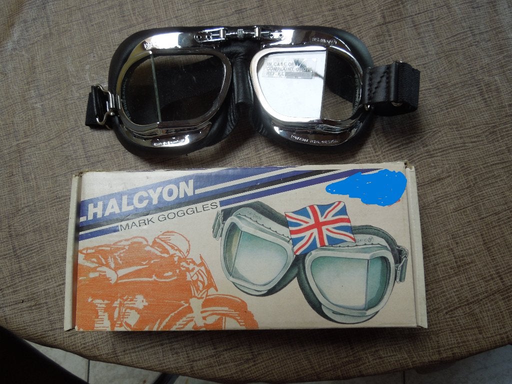 nieuwe engelse motor bril, Motoren, Verzenden, Nieuw