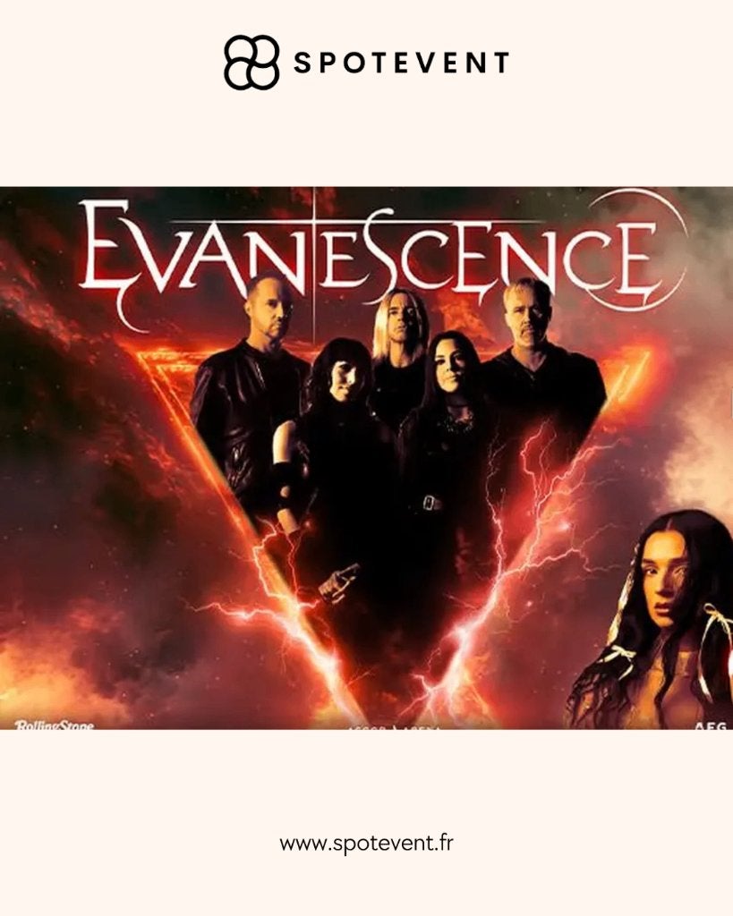 Evanescence - Concert à Paris - Places, Tickets & Billets, Concerts | R&B & Hip-hop