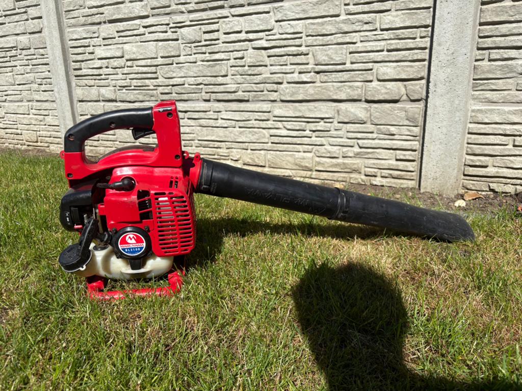 Maruyama BL3100 Bladblazer en Bladzuiger, Ophalen, Benzine, Gebruikt, Met opvangzak