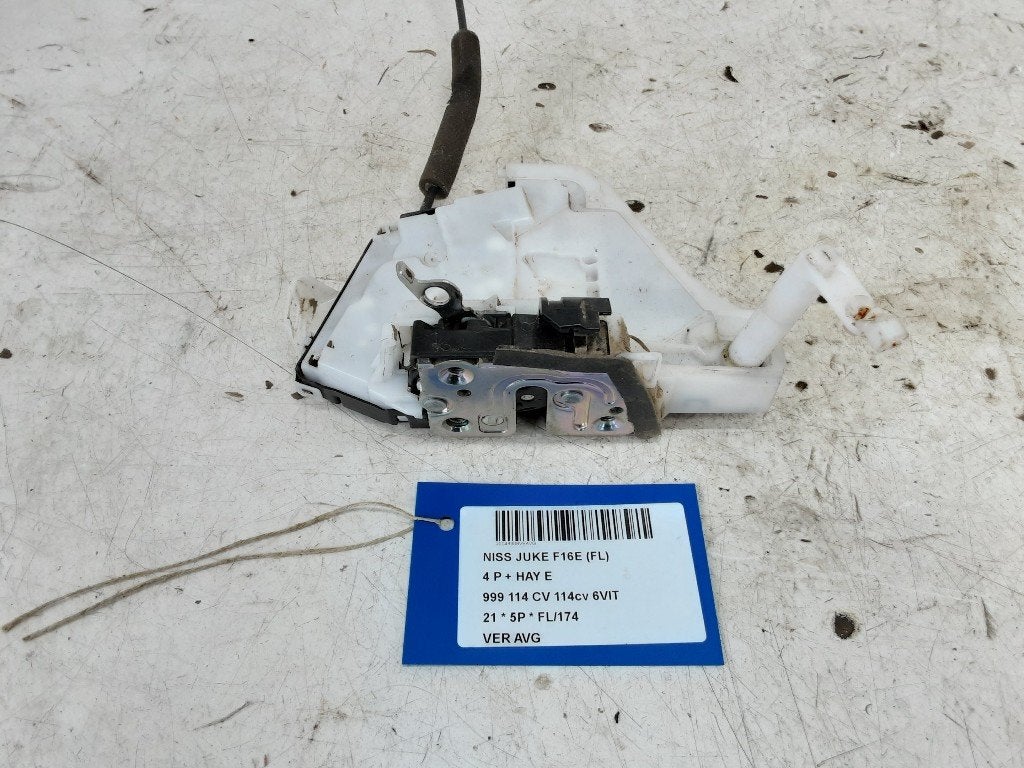 SERRURE DE PORTE AVANT GAUCHE Juke (F16) (805016PE0A), Germany@nissan-services.eu, Avant, Kronenweg 38
50389  Wesseling, DE, Utilisé