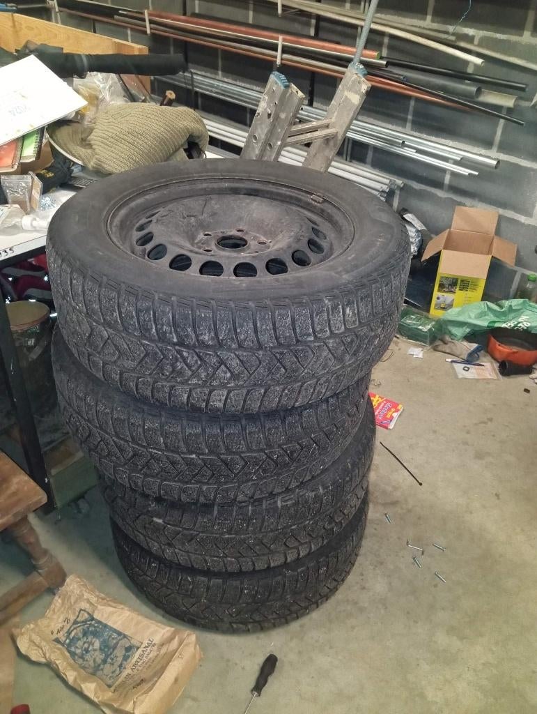 jantes acier VW Audi Skoda Seat Volkswagen 5 x 112  16 pouce, 16 pouces, Enlèvement, Utilisé, Autre