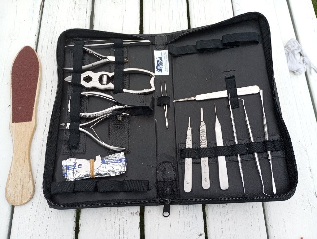 professioneel pedicure set, Elektronische apparatuur, Ophalen, Gebruikt, Hand- en Voetverzorging