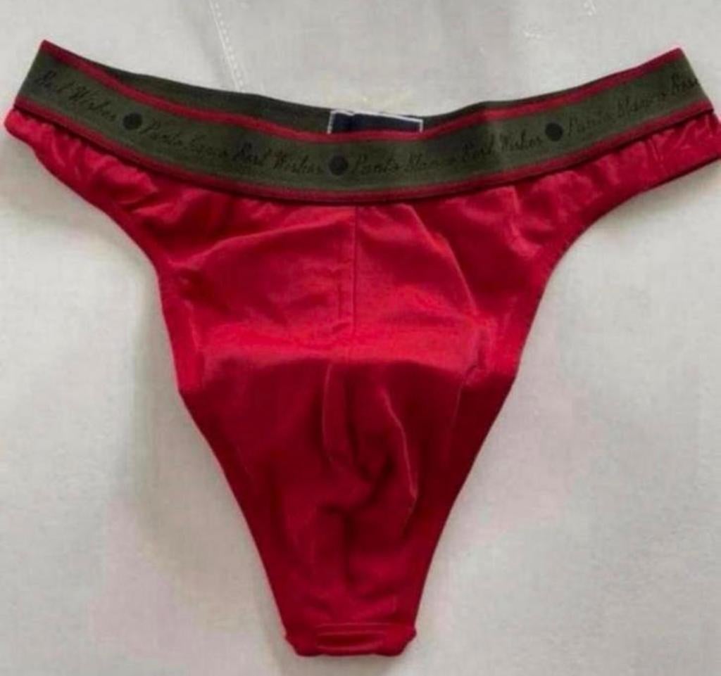 String en polyamide Punto Blanco pour homme, Vêtements | Hommes, Sous-vêtements, Envoi, Rouge, Slip