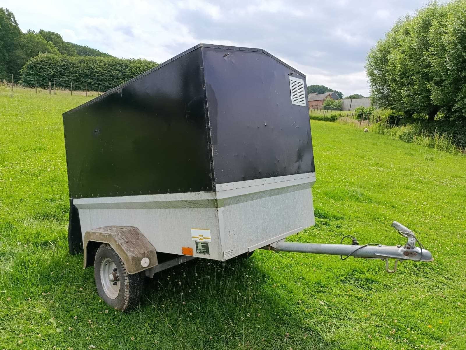 saris - gesloten - arba2000 - Aanhangwagen 500kg, Auto diversen, Aanhangers en Bagagewagens, Gebruikt