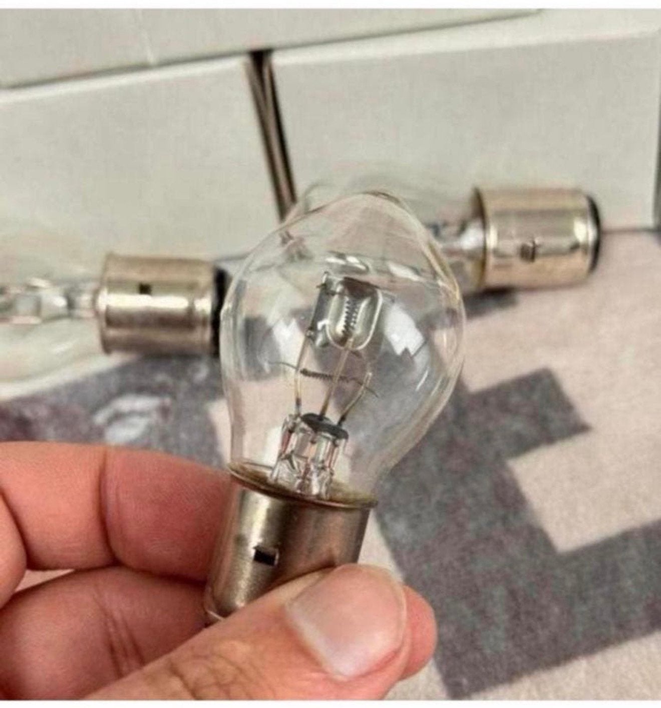 3X Gloeilamp BA20d 24V 45/40 W gloei lamp 45W 40W 24v45/40W, Huis en Inrichting, Ophalen of Verzenden, Nieuw, 30 tot 60 watt, Gloeilamp