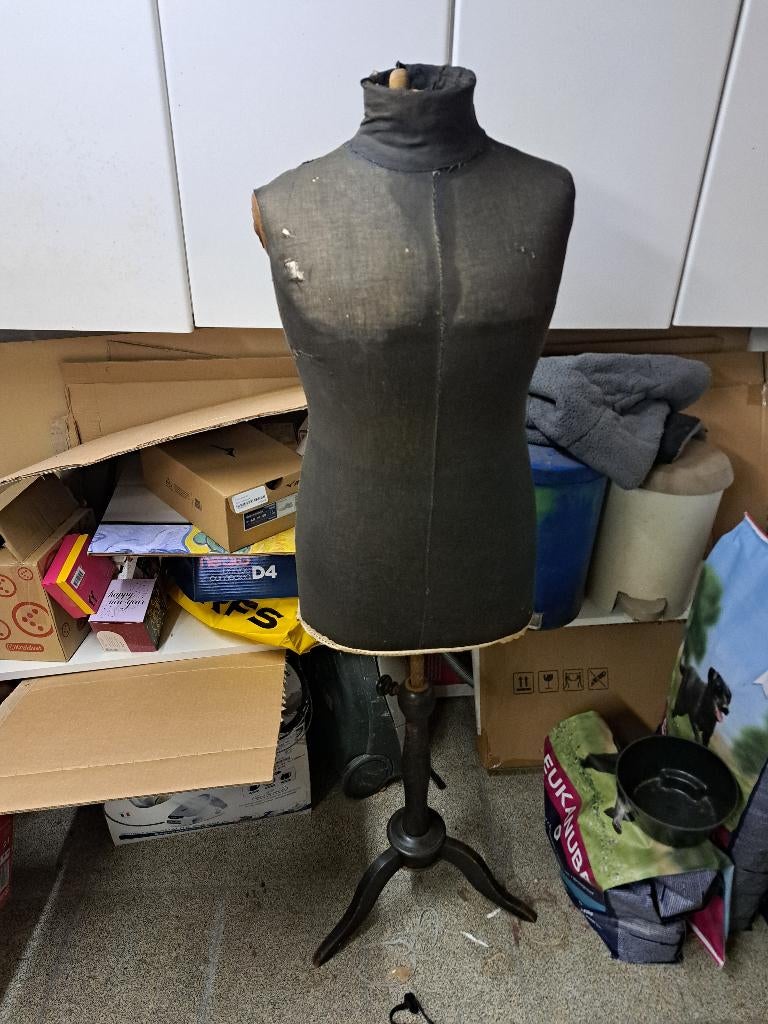 Paspop op staander, Ophalen, Gebruikt, Paspop