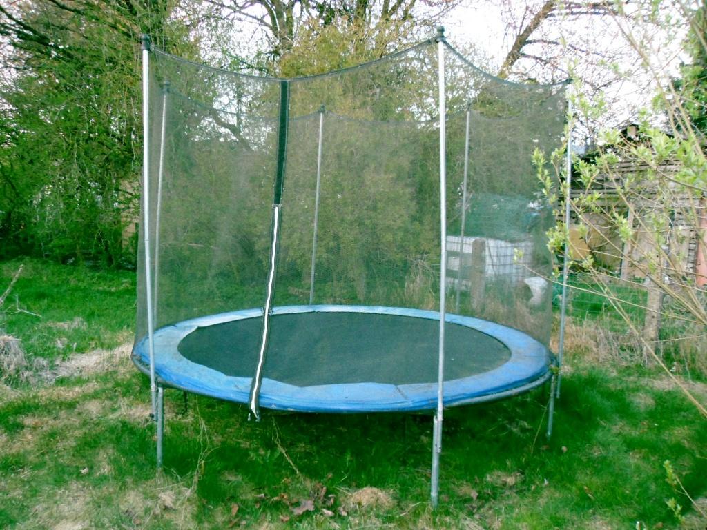 Trampoline trempoline avec filet 3 mètres de diamètre, Ophalen, Gebruikt