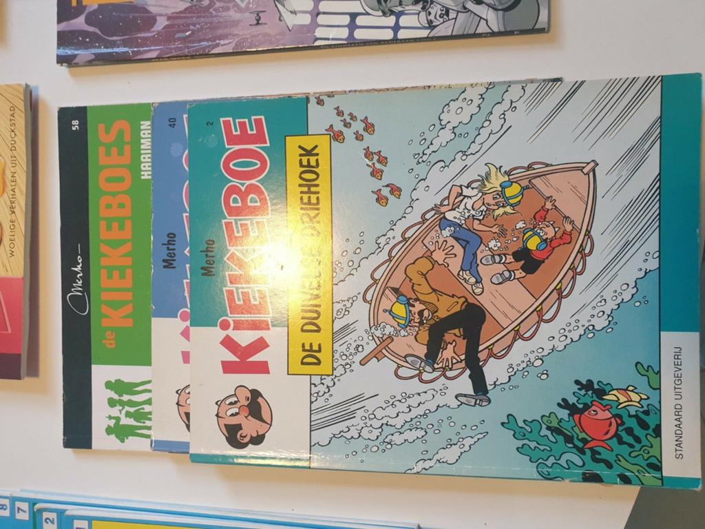Kiekeboe strips, Enlèvement ou Envoi