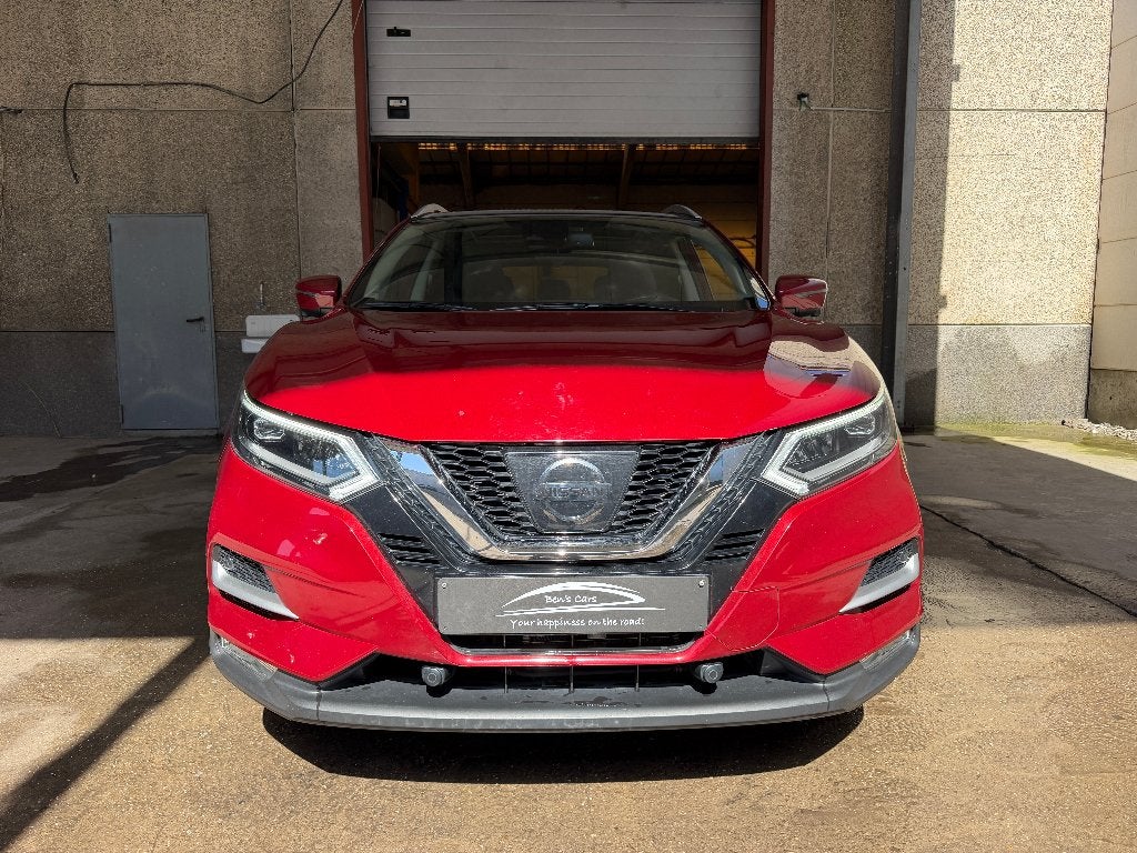 Nissan Qashqai 1.2DIG-T Tekna Automaat 360Camera FUL OPTION, Auto's, Nissan, Automaat, Adaptive Cruise Control, 4 cilinders, Leder en Stof