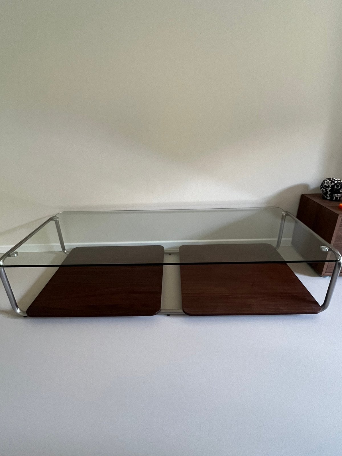 Table basse Kave home Tarsel, Enlèvement, Neuf, Verre, Mid-century