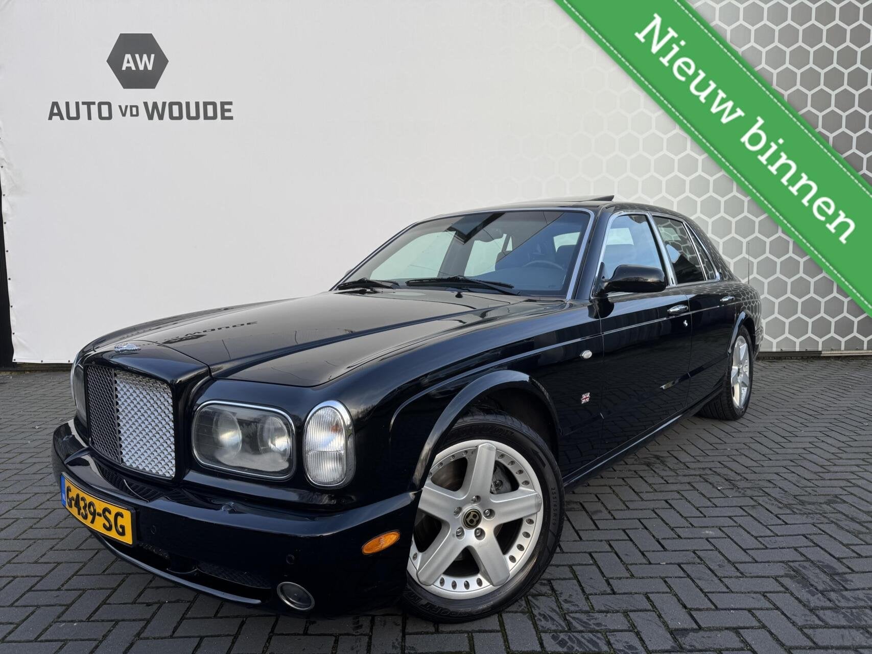 Bentley Arnage 6.8 V8 T 460PK Schuifdak Zwart Leer Schuifdak, Automaat, Achterwielaandrijving, Gebruikt, 6761 cc