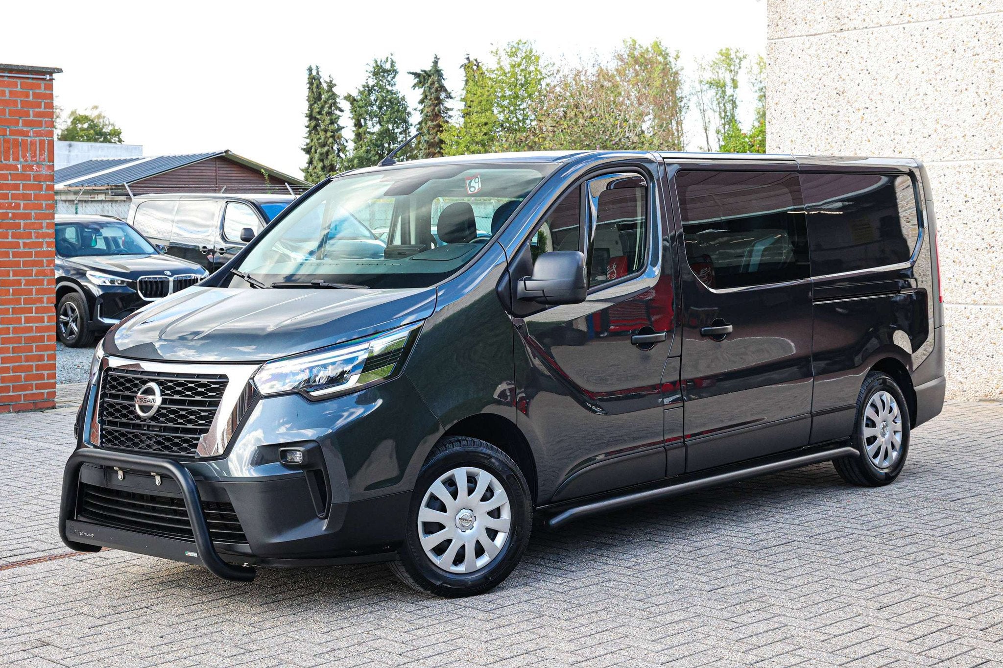 Nissan Primastar 6-ZITPL/LICHTE-VRACHT*AUTOMAAT*2-SCHUIFDEUR, Autos, Camionnettes & Utilitaires, Anti démarrage, Argent ou Gris
