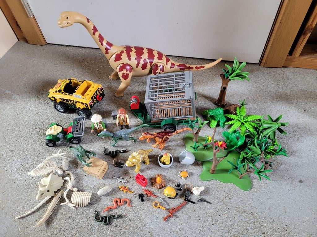 Grote verzameling Playmobil Dinos, Ophalen, Zo goed als nieuw, Los Playmobil
