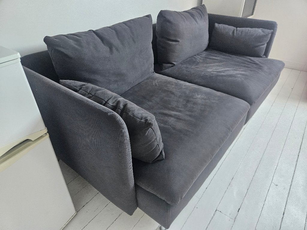 Zetel, Ophalen, Gebruikt, 150 tot 200 cm, Driepersoons
