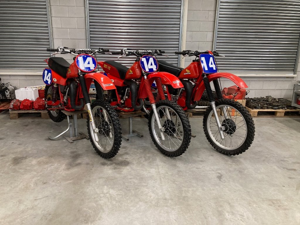 Honda Elsinore cr125 motoren en onderdelen 1980, Fietsen en Brommers, Ophalen, 6 versnellingen, Honda, Gebruikt
