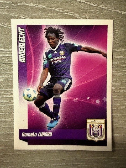 Autocollant Panini Romelu Lukaku 2011 n 22, Enlèvement ou Envoi, Neuf, Autocollant
