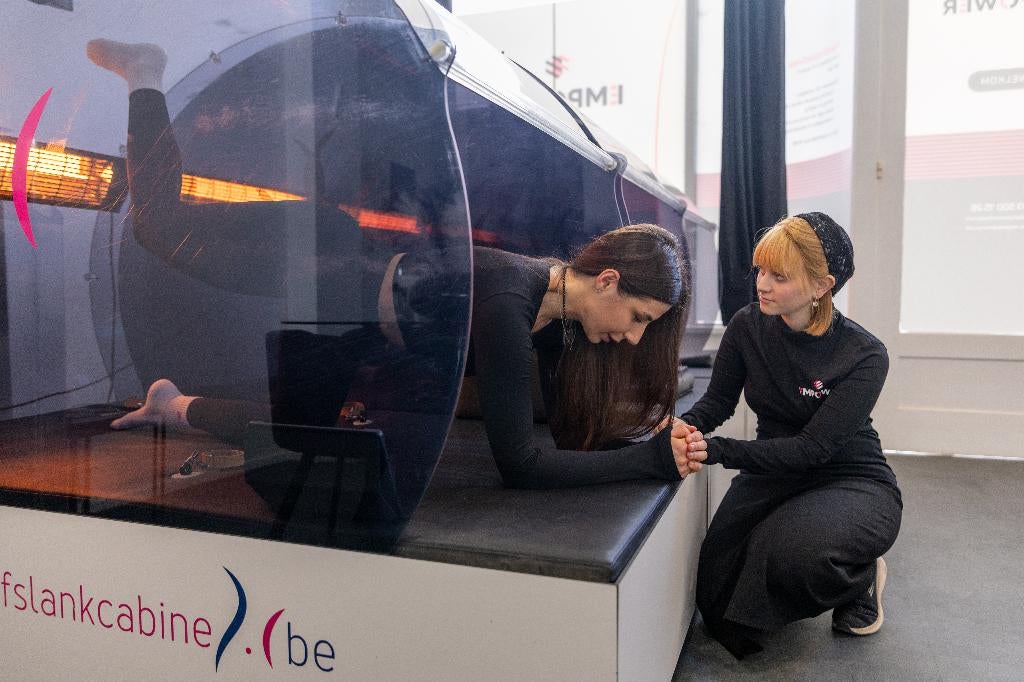 Afslank cabine/ infrarood, Sport en Fitness, Ophalen, Gebruikt, Overige typen