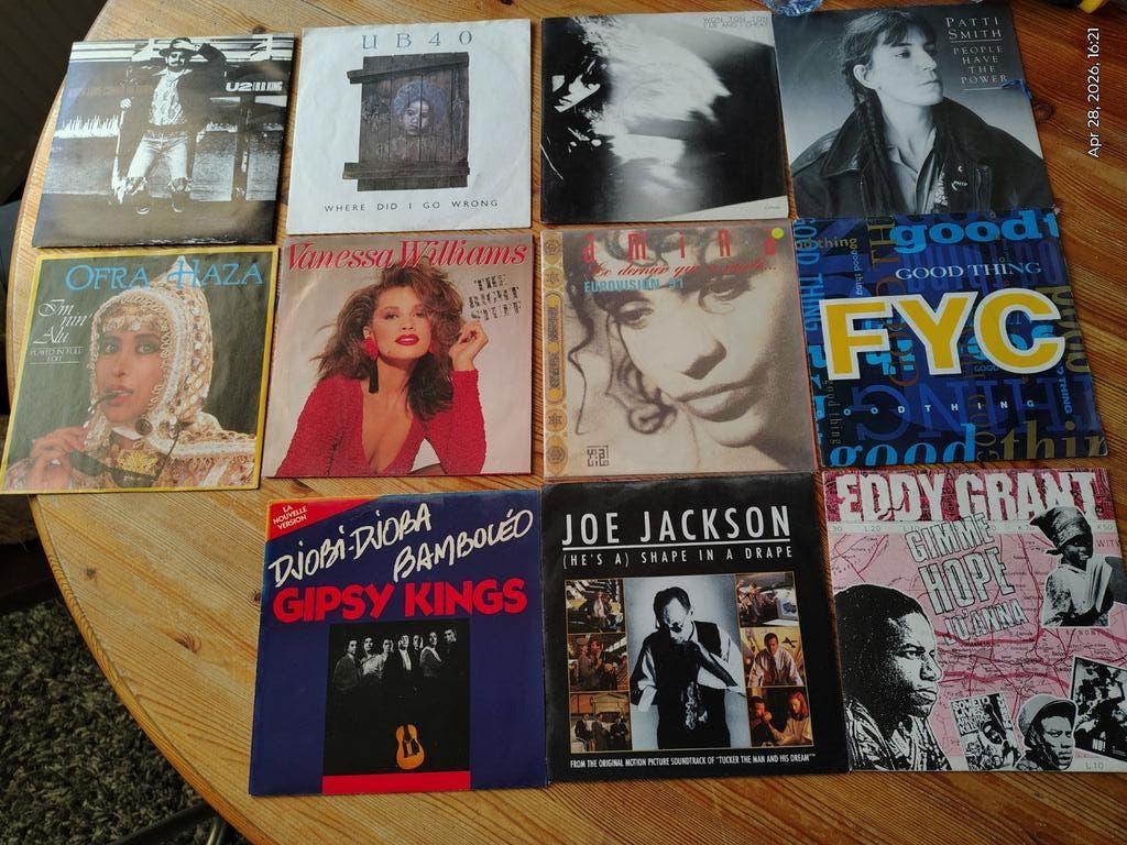 Singles 45T topstaat uit eigen collectie jaren 80, Ophalen of Verzenden