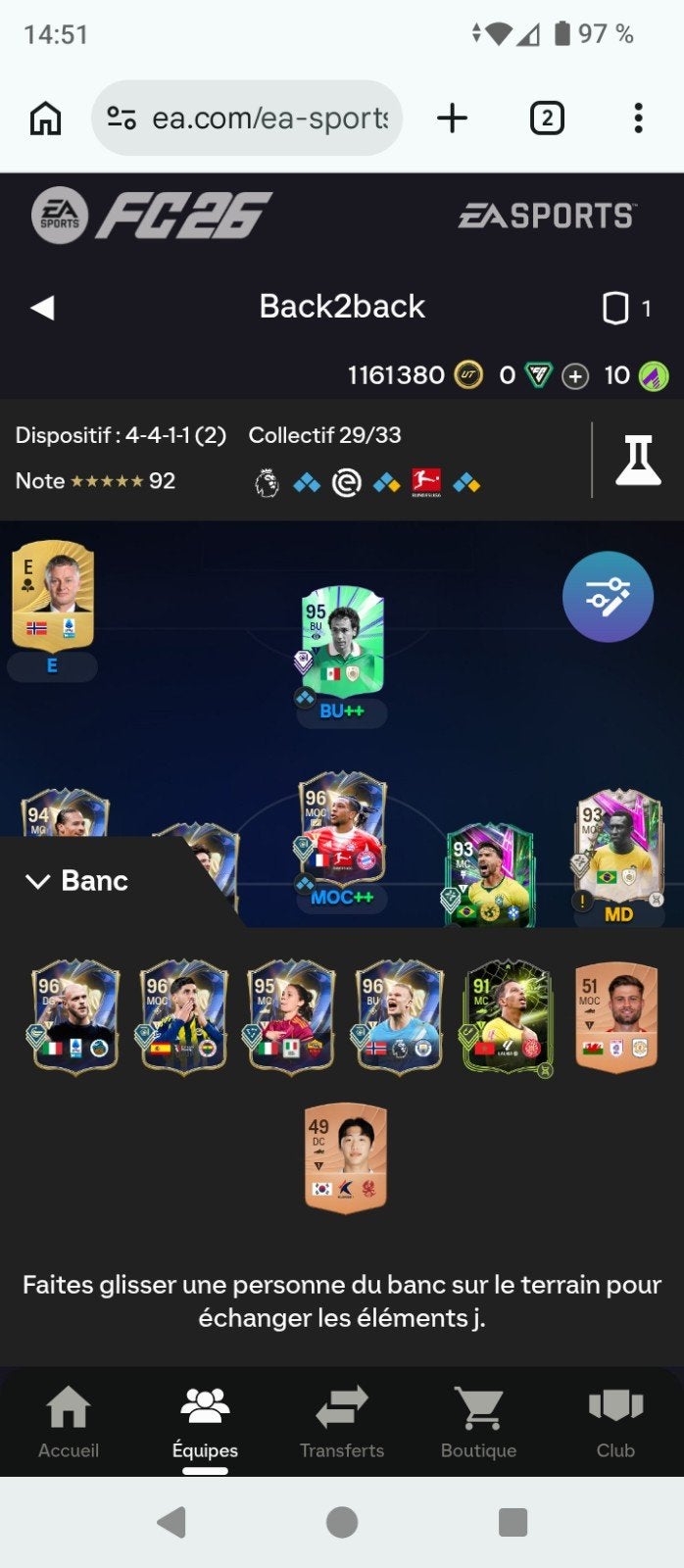 Compte fc26 ps5/ps4, Enlèvement ou Envoi