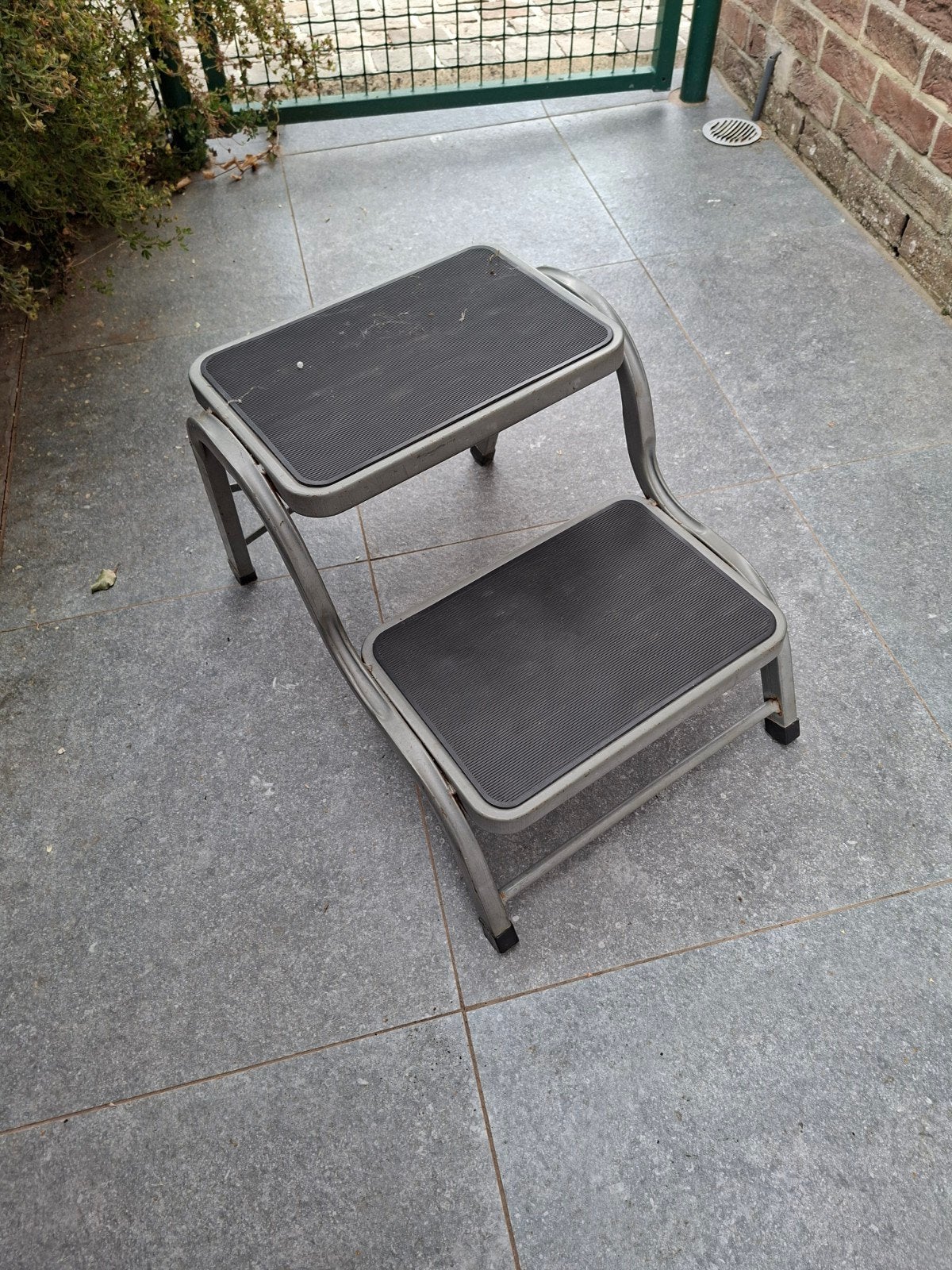 aluminium caravanopstap, Ophalen, Gebruikt