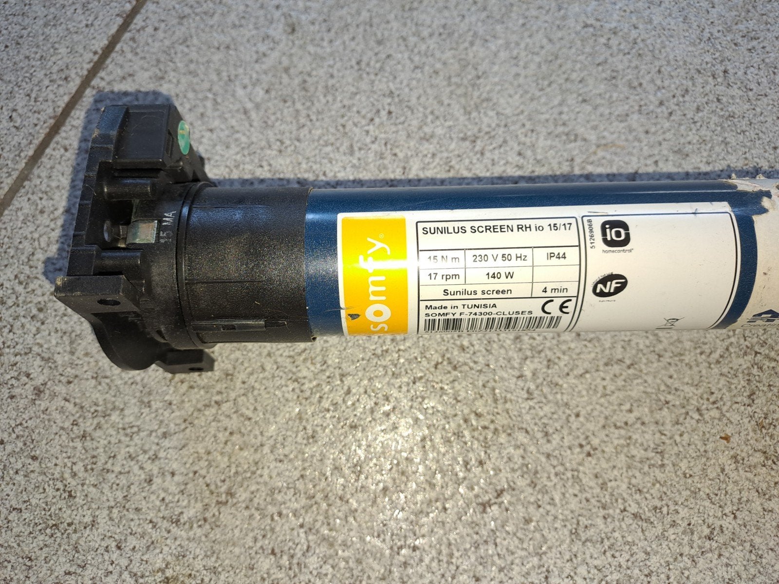 nieuwe Somfy motor io sunilus 15/17, Ophalen of Verzenden