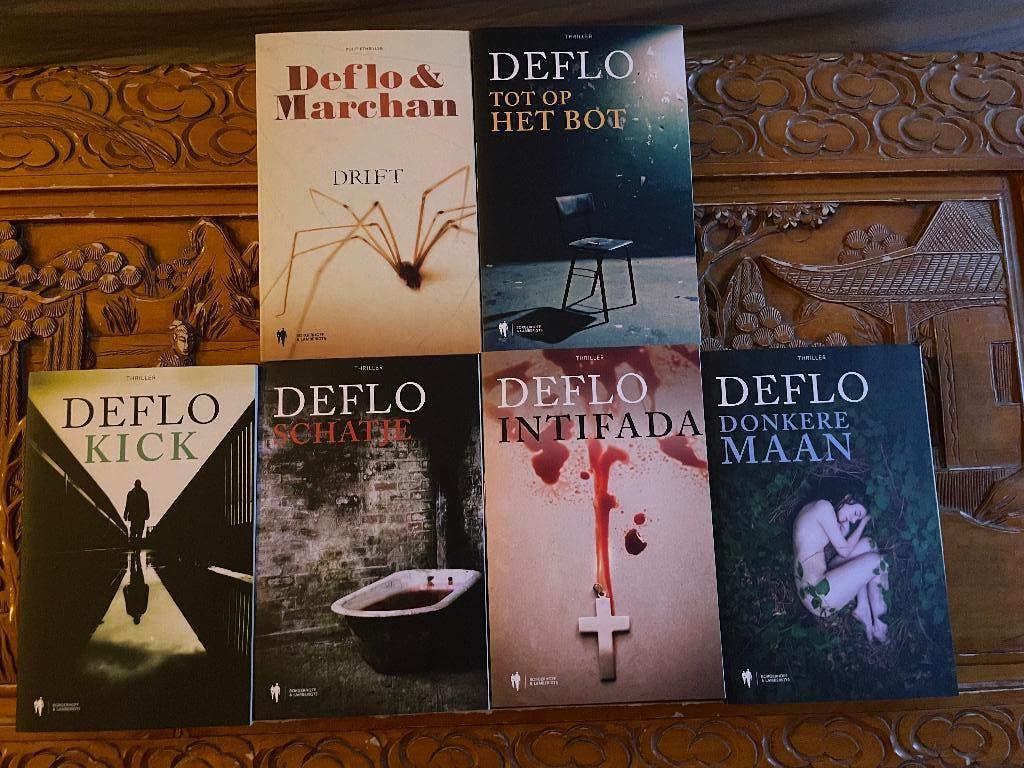 deflo , 6 titels, Boeken, Ophalen, Zo goed als nieuw