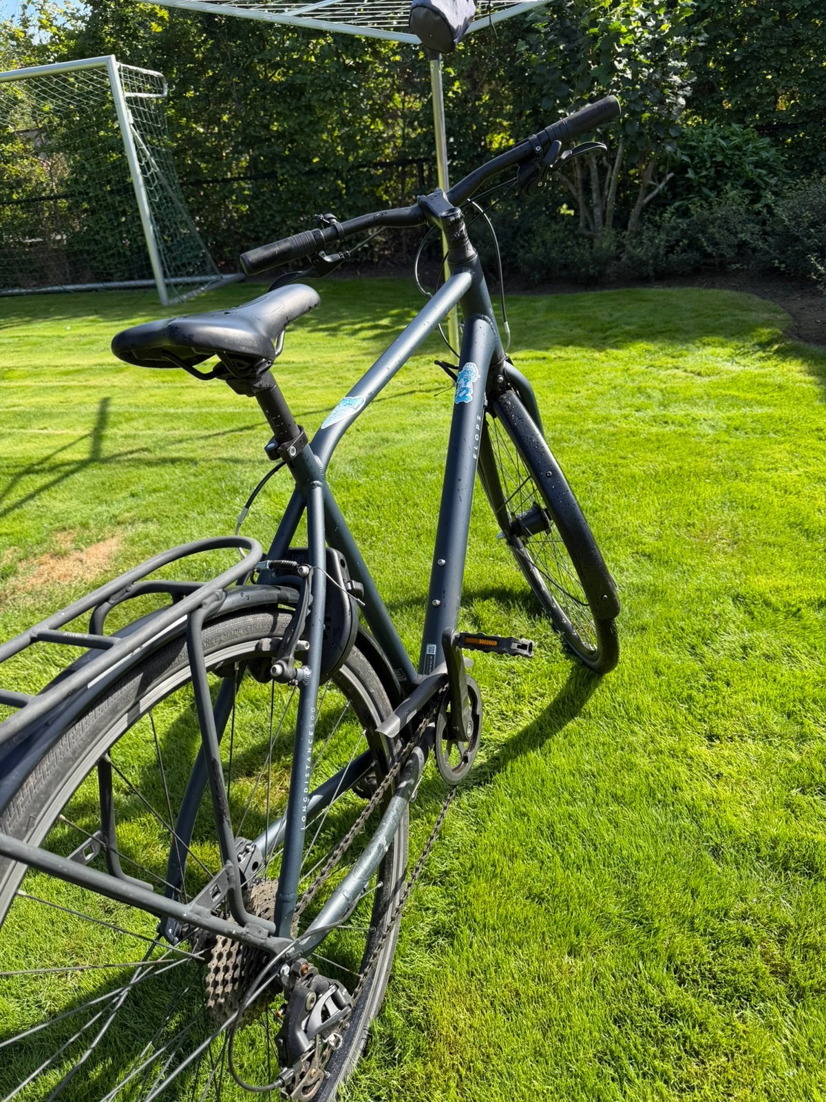 Elops fiets heren, Vélos & Vélomoteurs, Vélos | Hommes | Vélos de sport & Vélo de randonnée, Frein sur jante, Enlèvement ou Envoi
