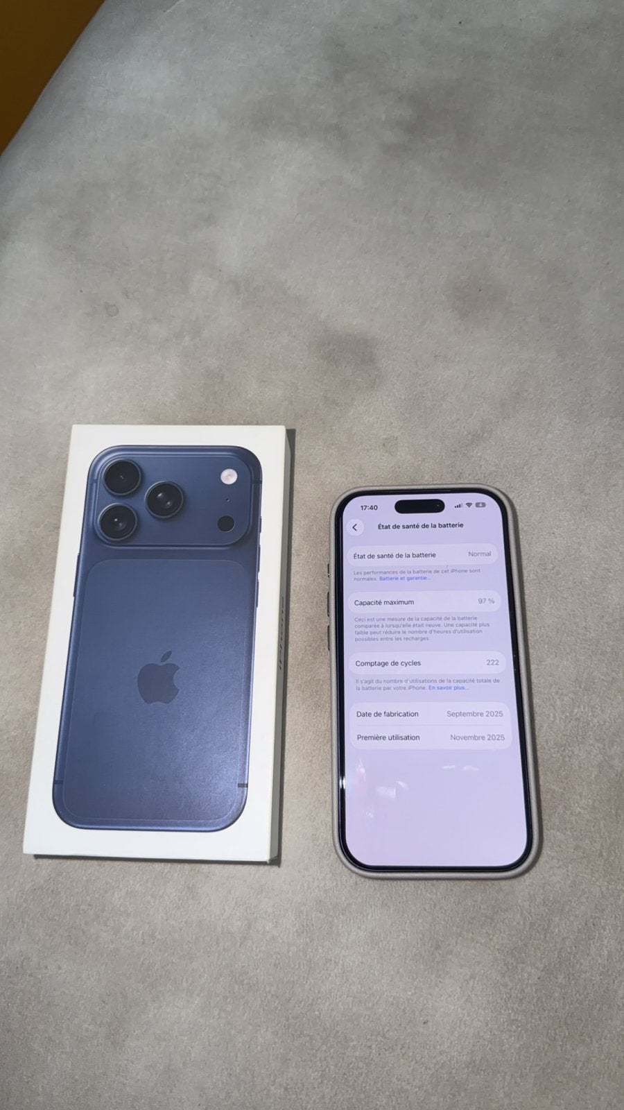 Iphone 17 pro, Ophalen, Zo goed als nieuw