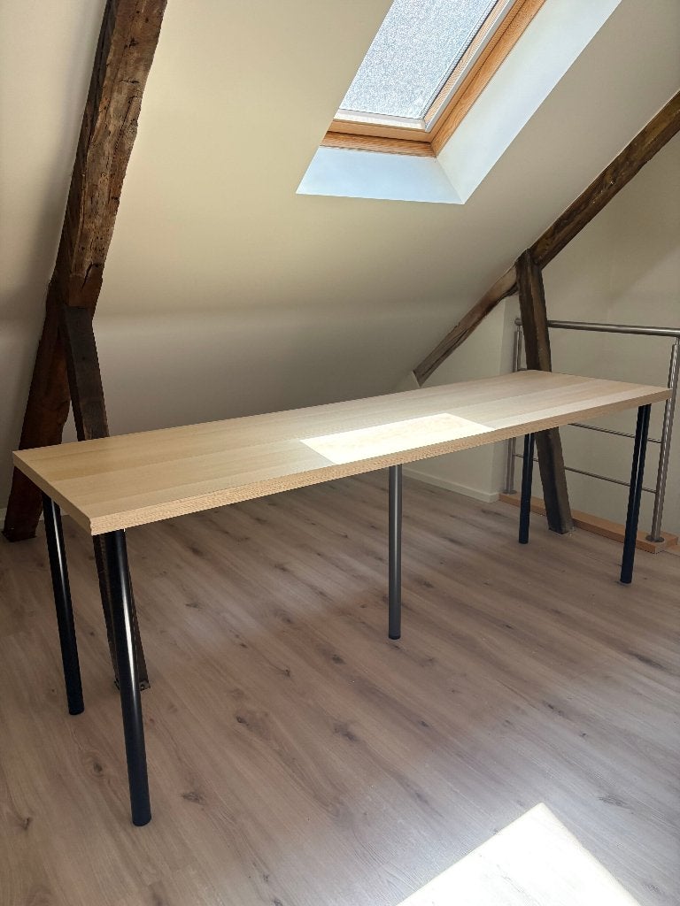 Ikea LAGKAPTEN tafelblad inclusief 5 poten, Ophalen, Zo goed als nieuw, IKEA, 60 cm