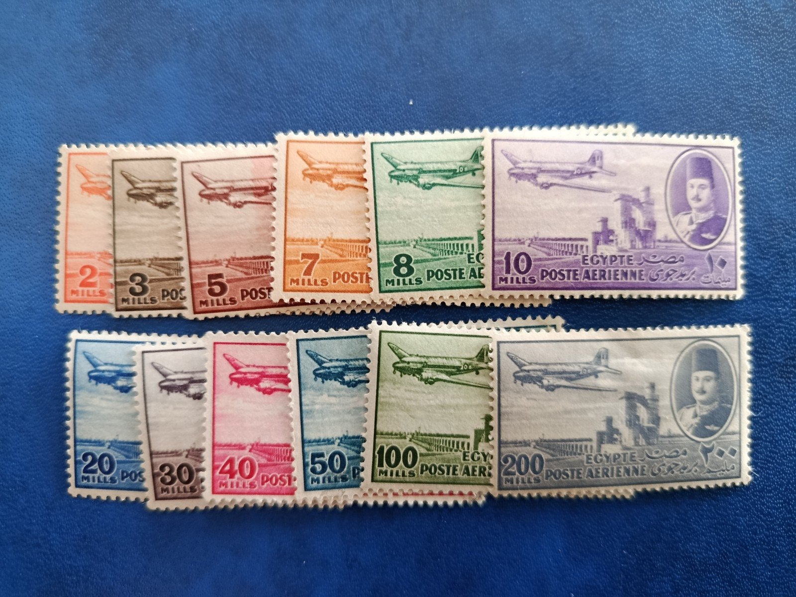 Postzegels Egypt 1947., Postzegels en Munten, Ophalen, Postfris
