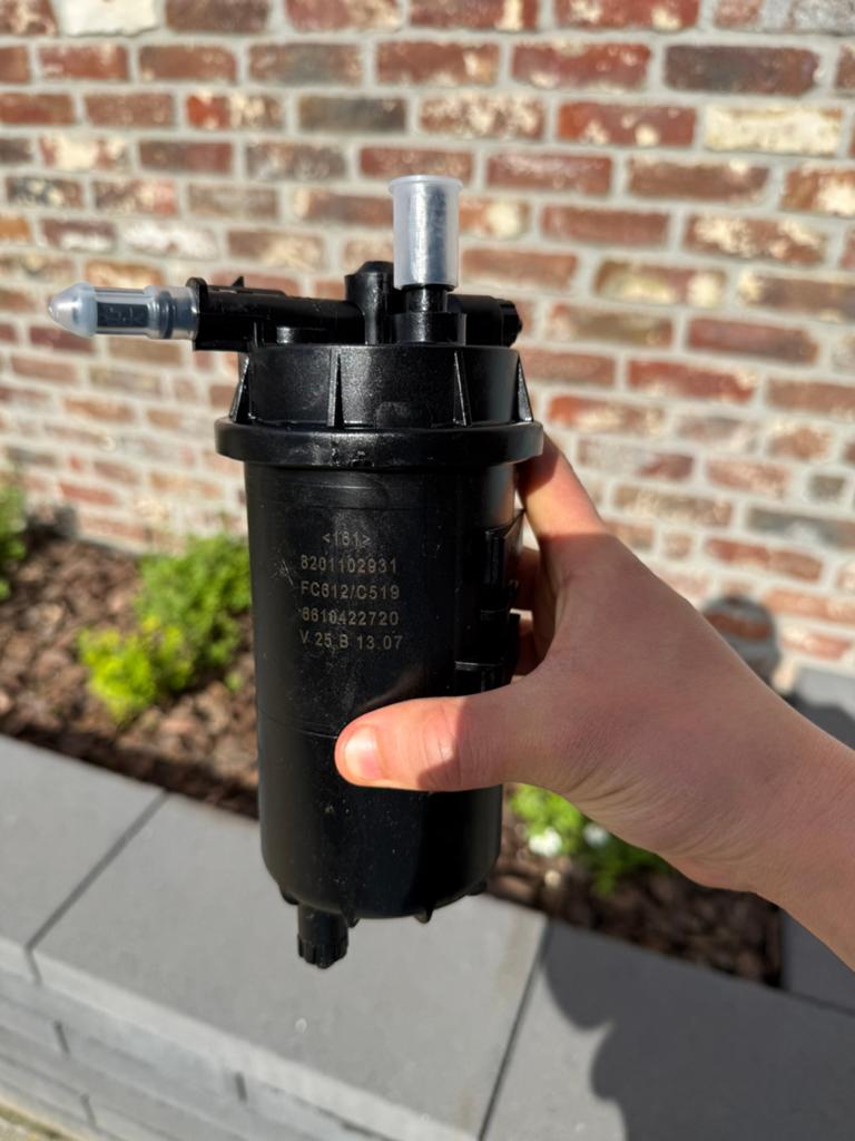 Pompe diesel d'origine et boîtier de filtre diesel + filtre, Enlèvement, Renault