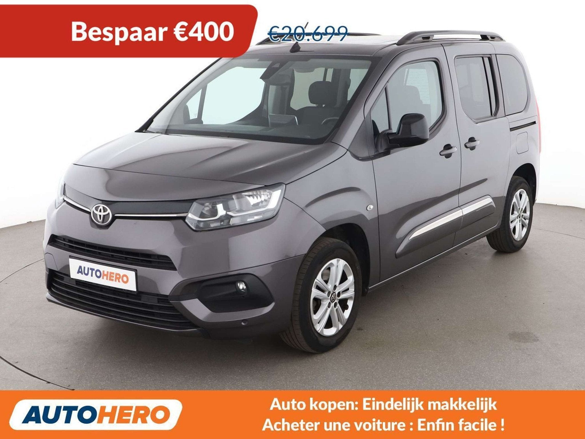 Toyota PROACE CITY 1.2 Turbo L1 Executive (automatique), Autos, Achat, Euro 6, 5 portes, 96 kW