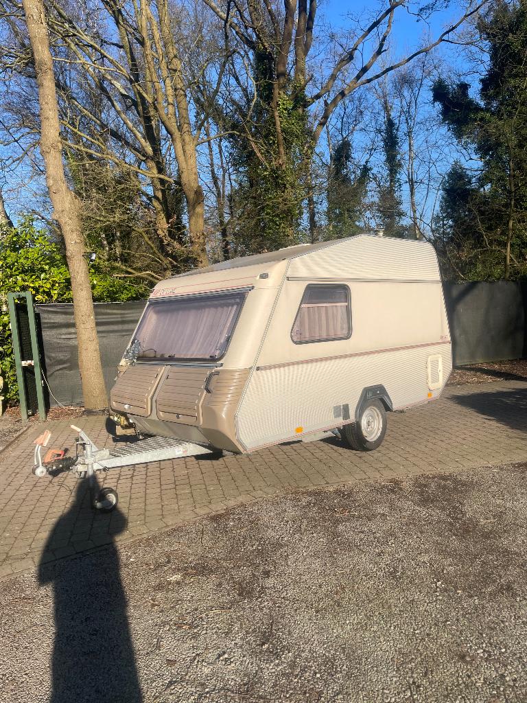 Caravan kip voor onderdelen, Caravans en Kamperen, Caravans, Particulier, tot en met 2, Kip, Fietsenrek, Ophalen